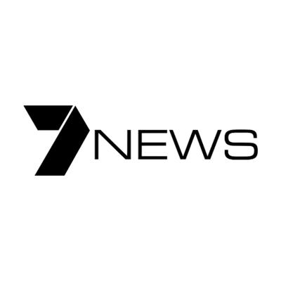 7 News logo in black on a white background